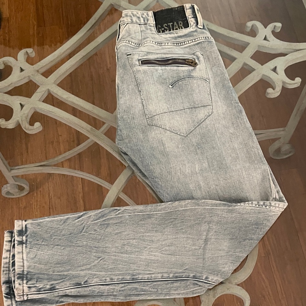 G-Star Women’s  Faded Blue Arch  Jeans - Picture 6 of 6